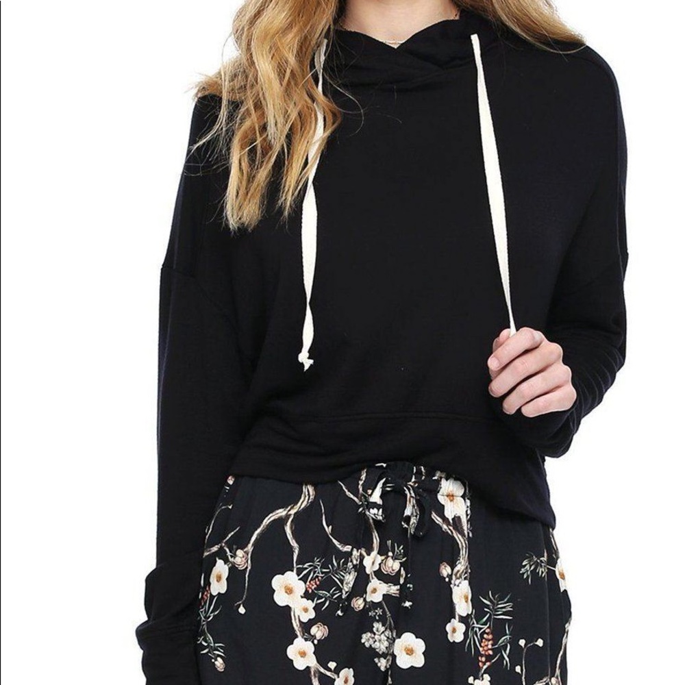 Mossimo pullover hoodie black